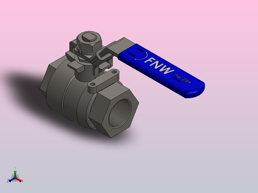 阀门、过滤器FNW-FNW220AJ主视图