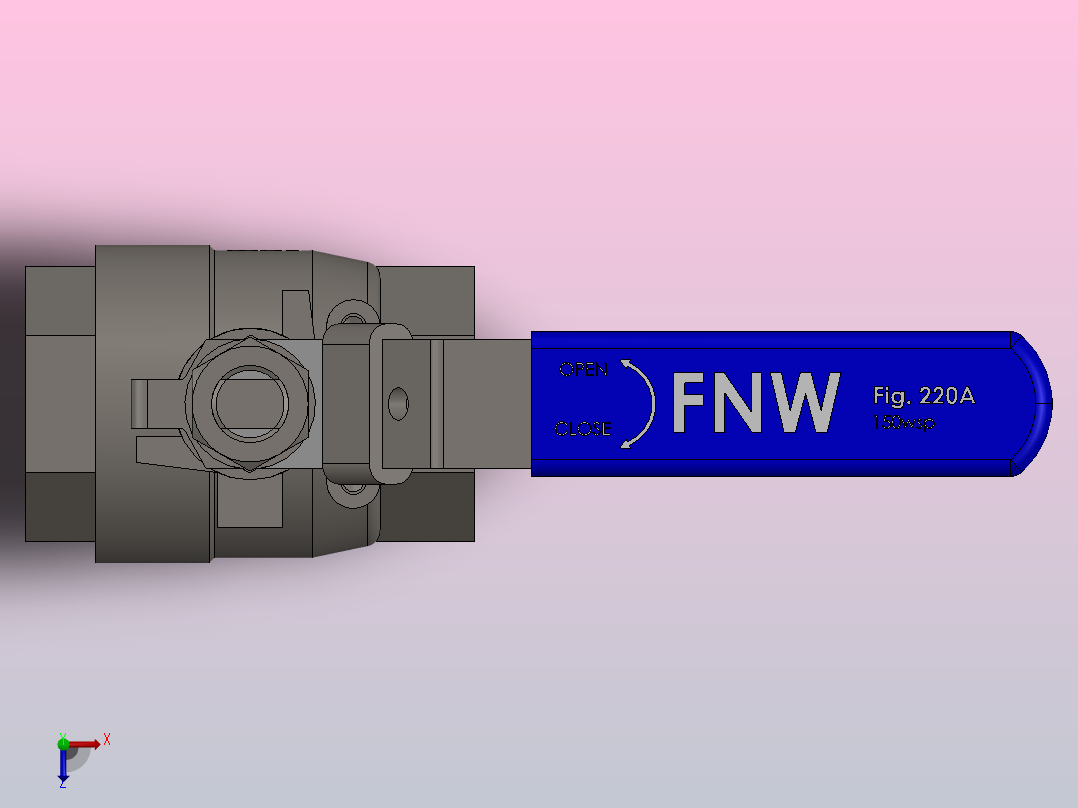 阀门、过滤器FNW-FNW220AJ俯视图