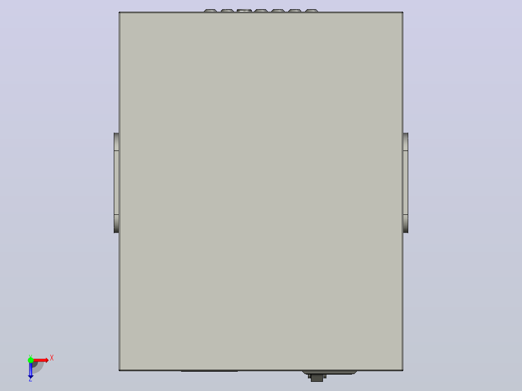TND1-3自动交流稳压器三维模型202010俯视图