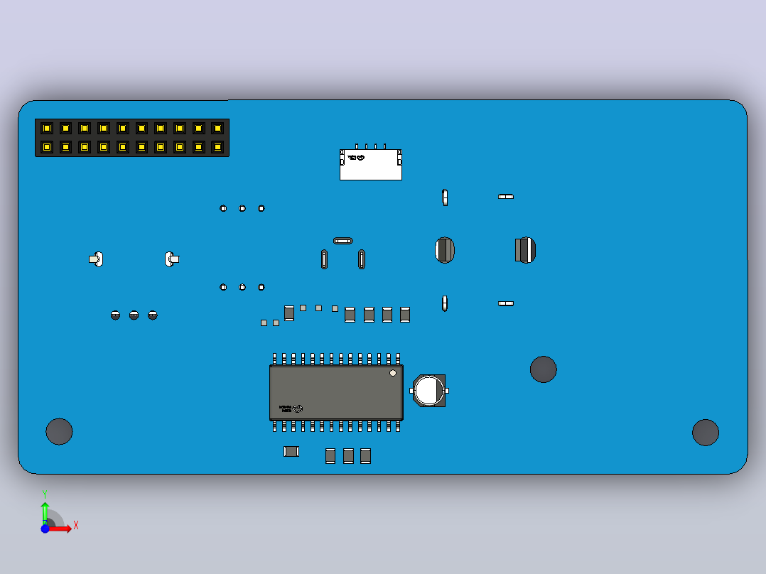 PCB前视图