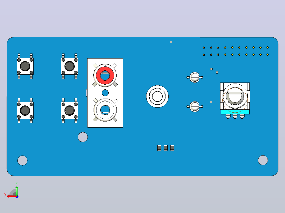 PCB后视图