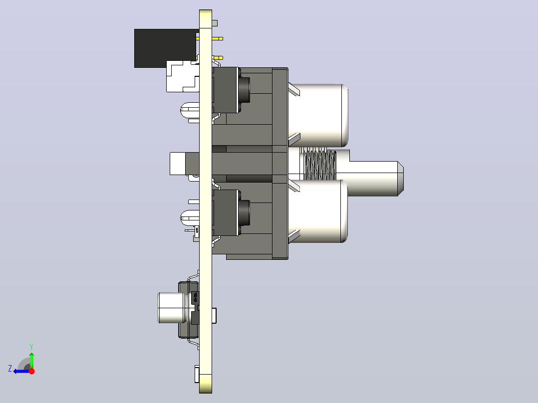PCB右视图