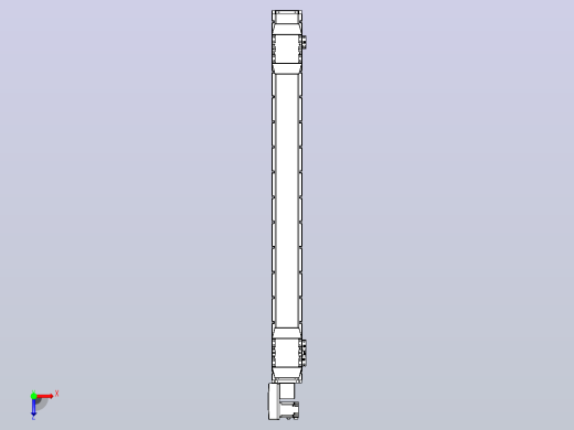 皮带直线轴双滑块型TPA-GCBS-120-P70-L500-QL-M20-N3俯视缩略图
