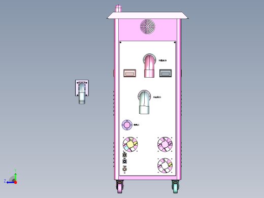 烟尘净化器usc-ul-p1-350g右视缩略图