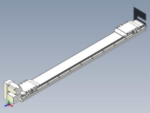 皮带直线轴双滑块型TPA-GCBS-150-P80-L550-LU-M75-N3主视缩略图
