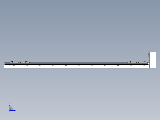 皮带直线轴双滑块型TPA-GCBS-150-P80-L550-LU-M75-N3左视缩略图