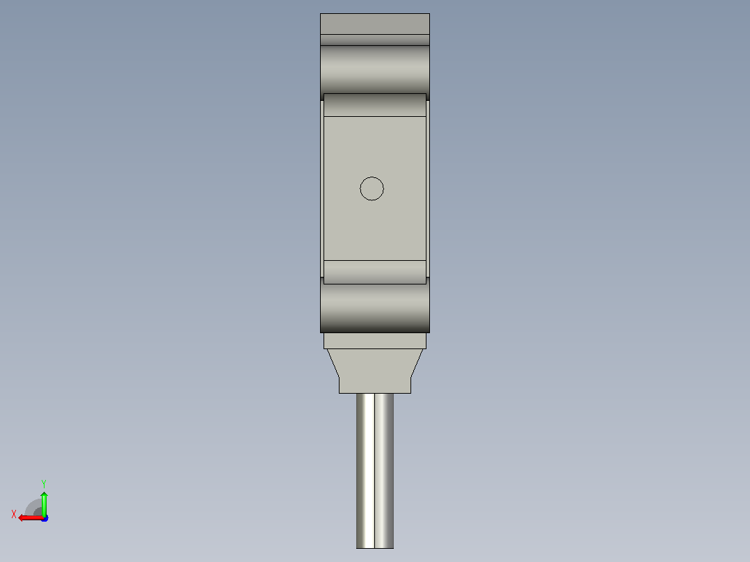 光电传感器E3T-SL11后视图