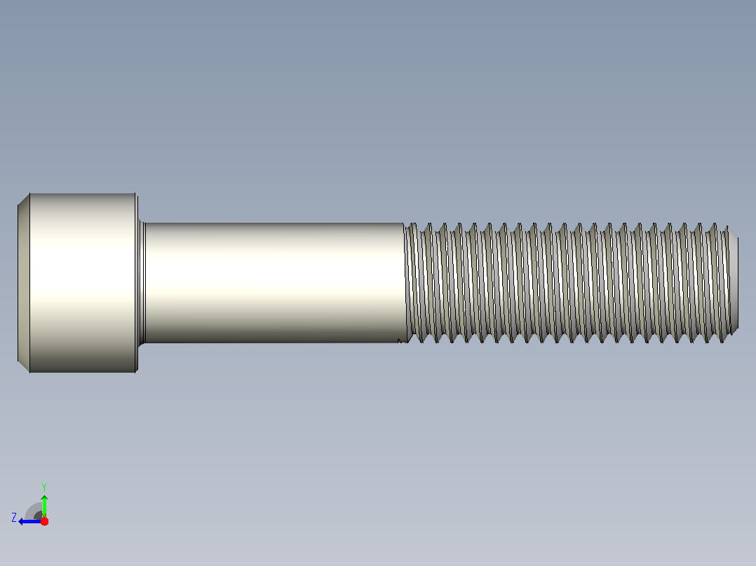 DIN_EN_ISO_4762_M16x80.ipt内六角螺钉右视图