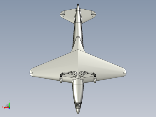 CR-4RC飞机后视缩略图
