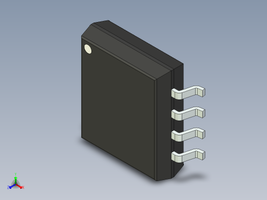 106x SOIC 封装（小外形集成电路）SOIC127P780X200-8N