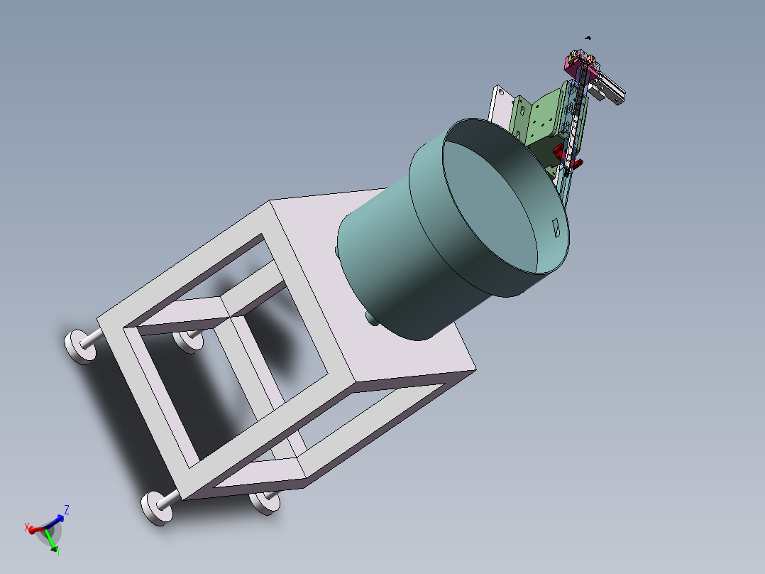 L型铁片振动盘拱料分料机sw14可编辑