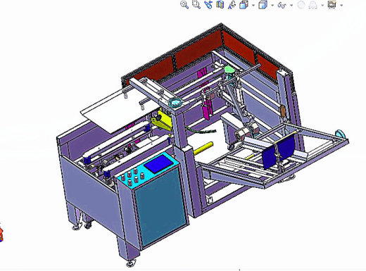 开箱机全套3D图纸 G451 非标自动化机械3D图纸设计缩略图