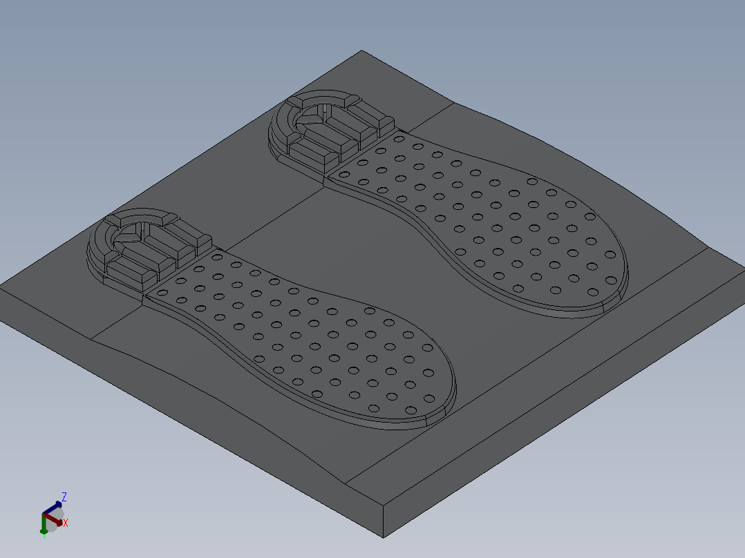 鞋底模具设计