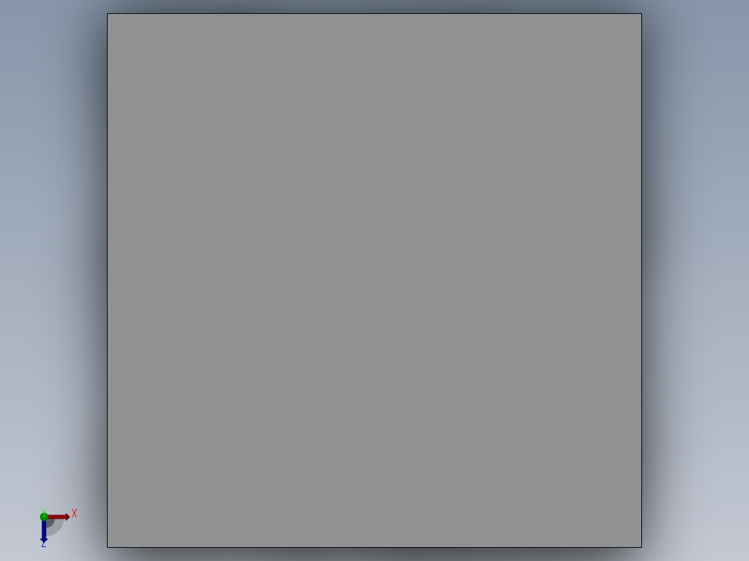 鞋底模具设计俯视图