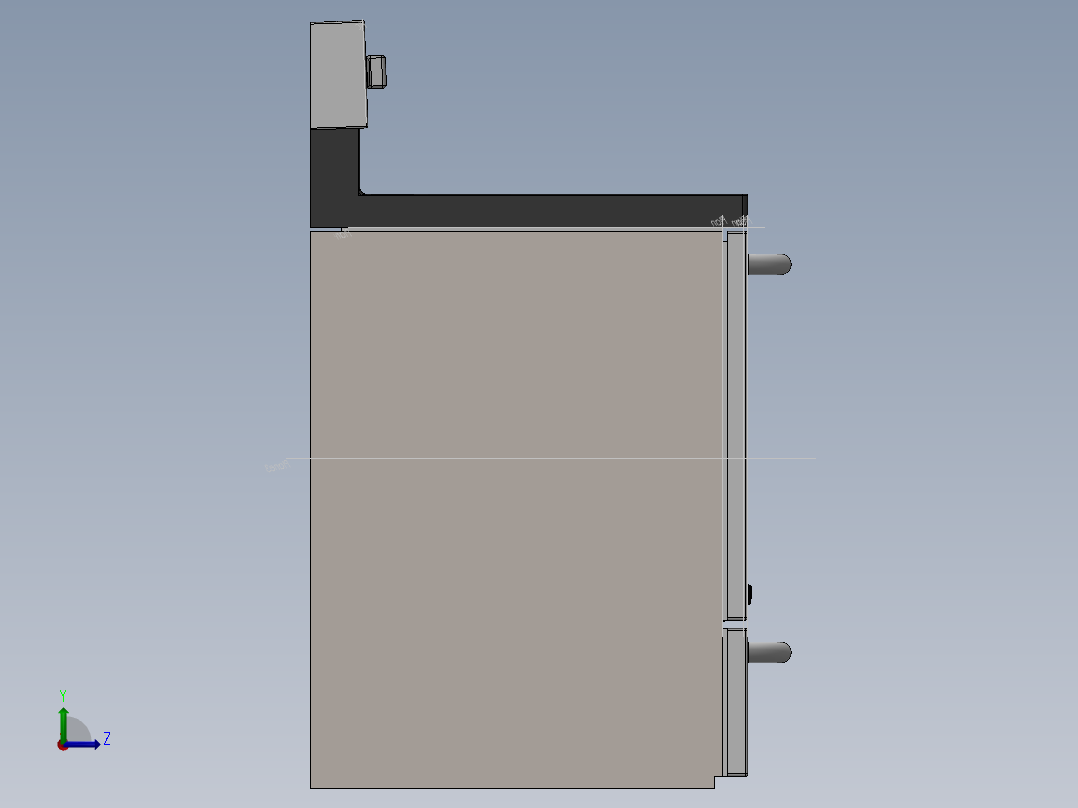 燃气灶厨具煤气灶SW2017左视图