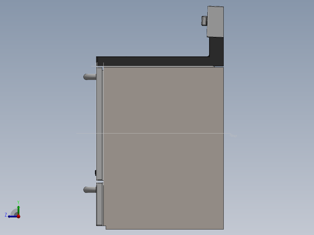 燃气灶厨具煤气灶SW2017右视图