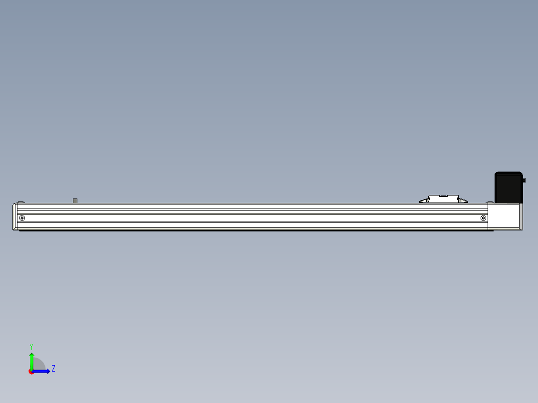 Toyo东佑达直线模组-ETB5-550-BW-A42M左视图