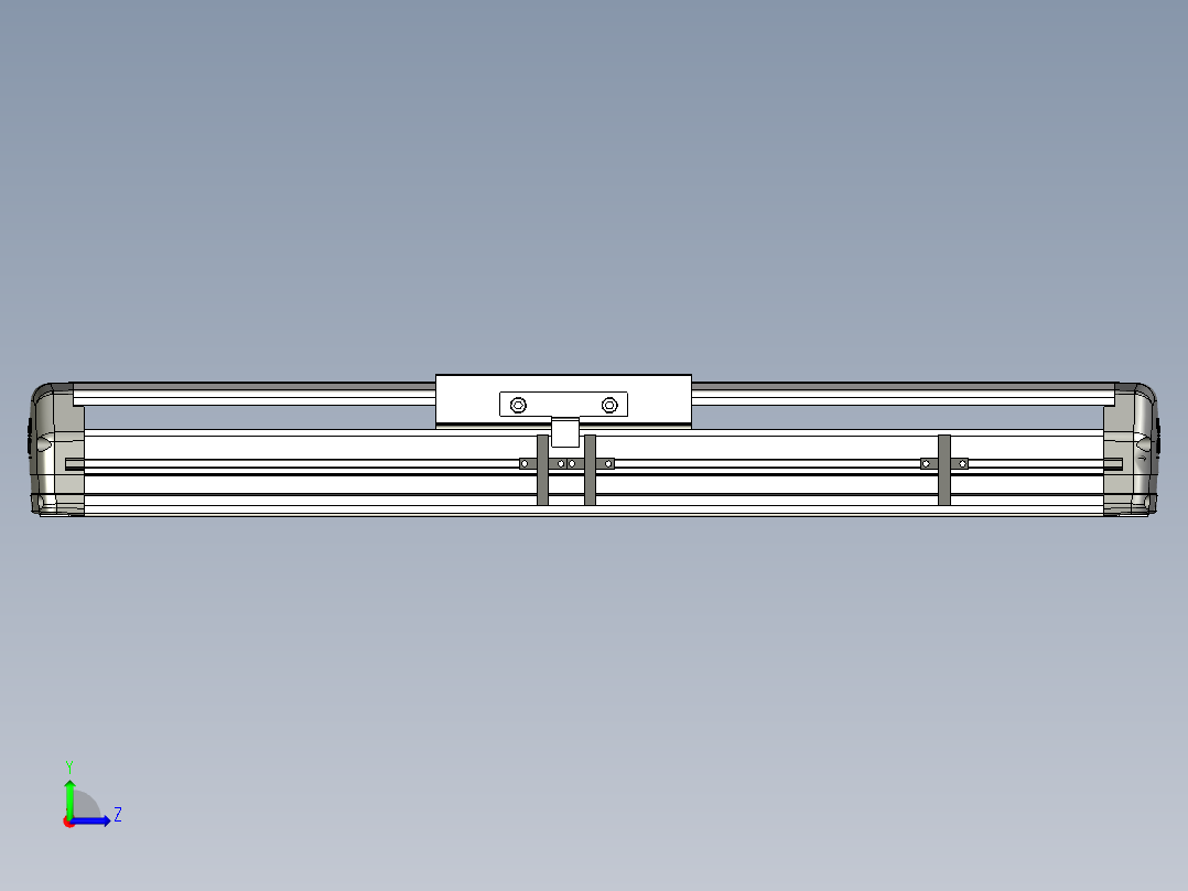 Toyo东佑达直线模组-ETH14-200-M+煞車左视图