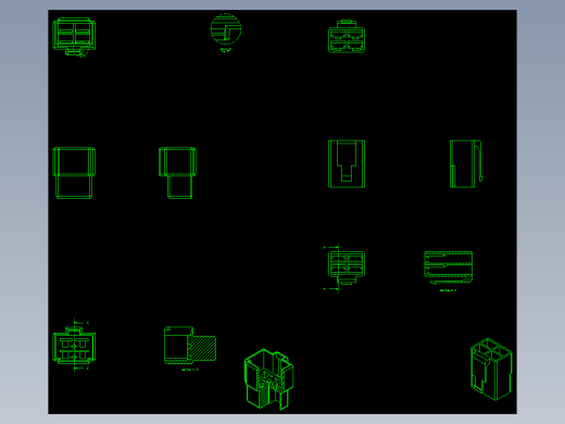 电源插头塑料模具设计