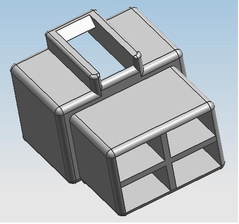 电源插头塑料模具设计