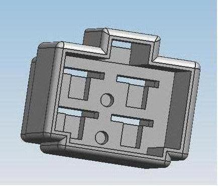 电源插头塑料模具设计