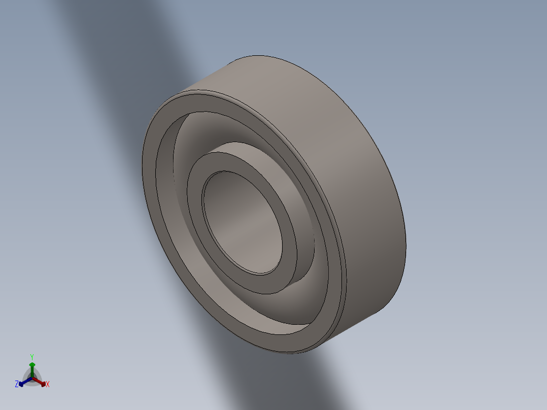 轴承正等轴测图