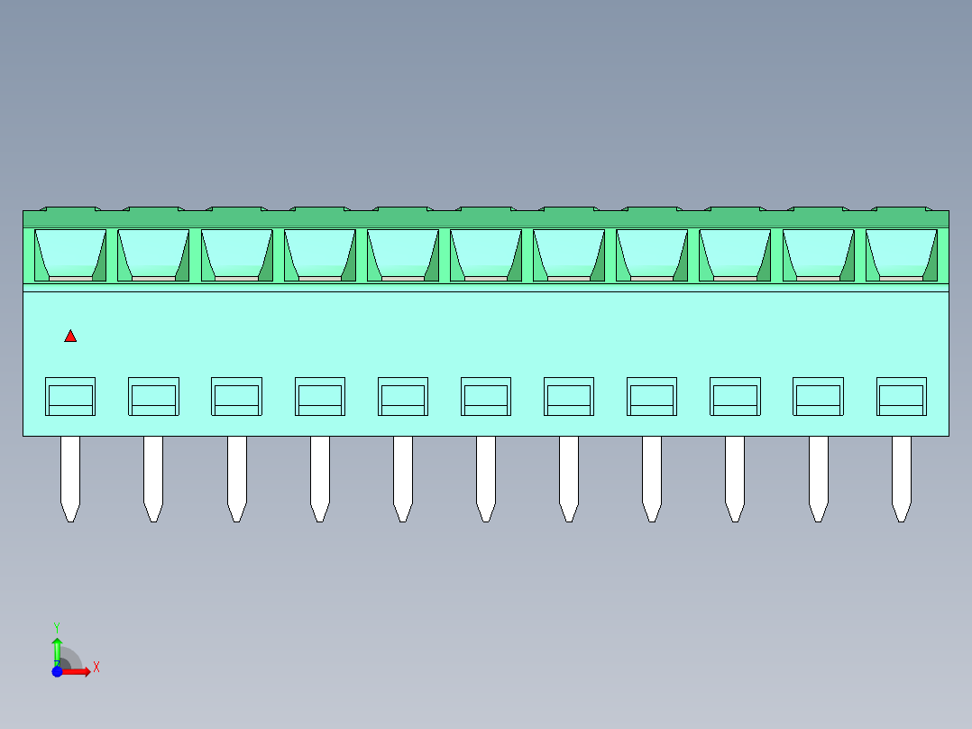 DG381S-3.5-11P-14-00AH前视图
