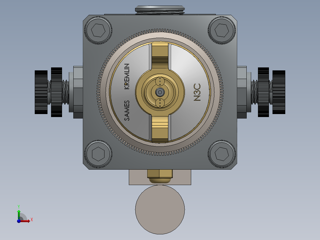 自动空气喷枪A28前视图