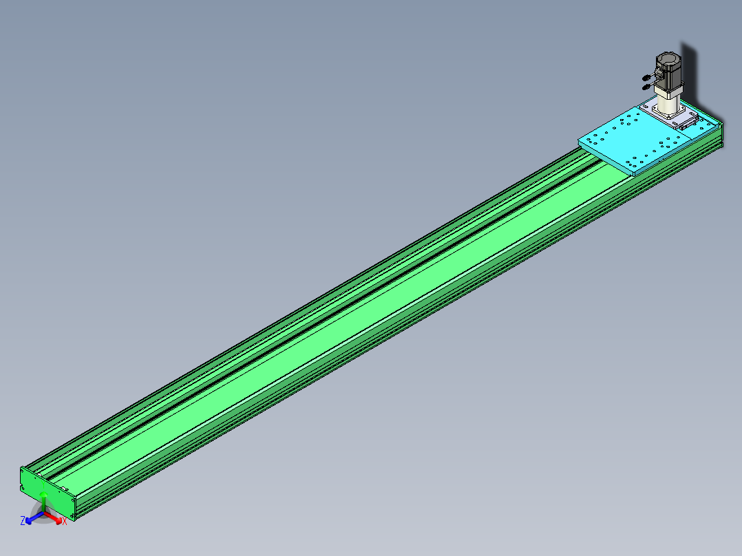 东锦齿条传动DH270G-L167-S2750-BU-减速机+750W
