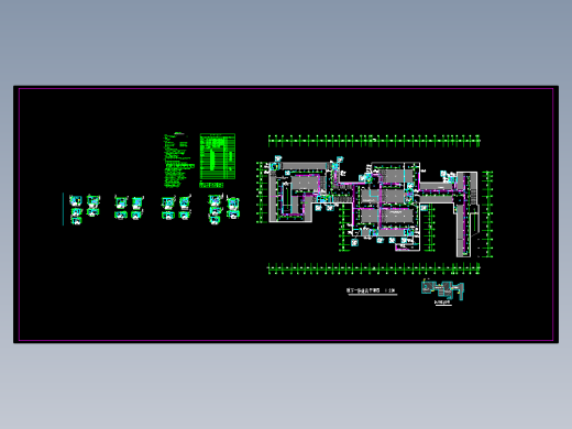 某地下车库通风排烟图