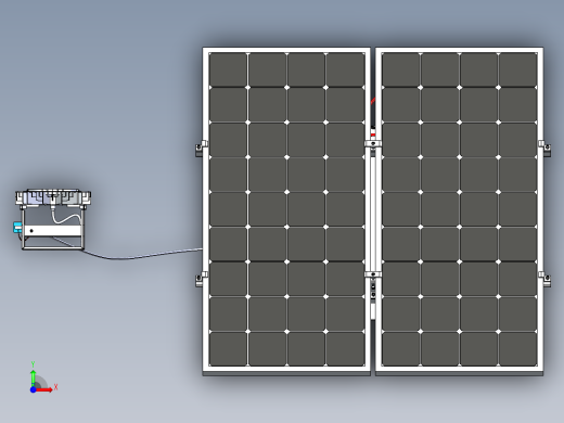 太阳能电池 300W 12VDC前视缩略图