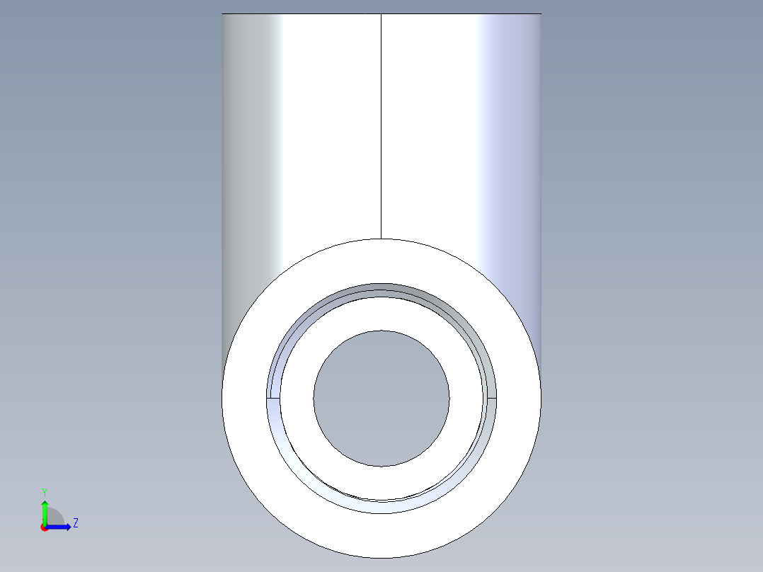 聚氯乙烯配件04-Sch80_Tee_FPTxFPTxFPT_805-003_0.375in左视图