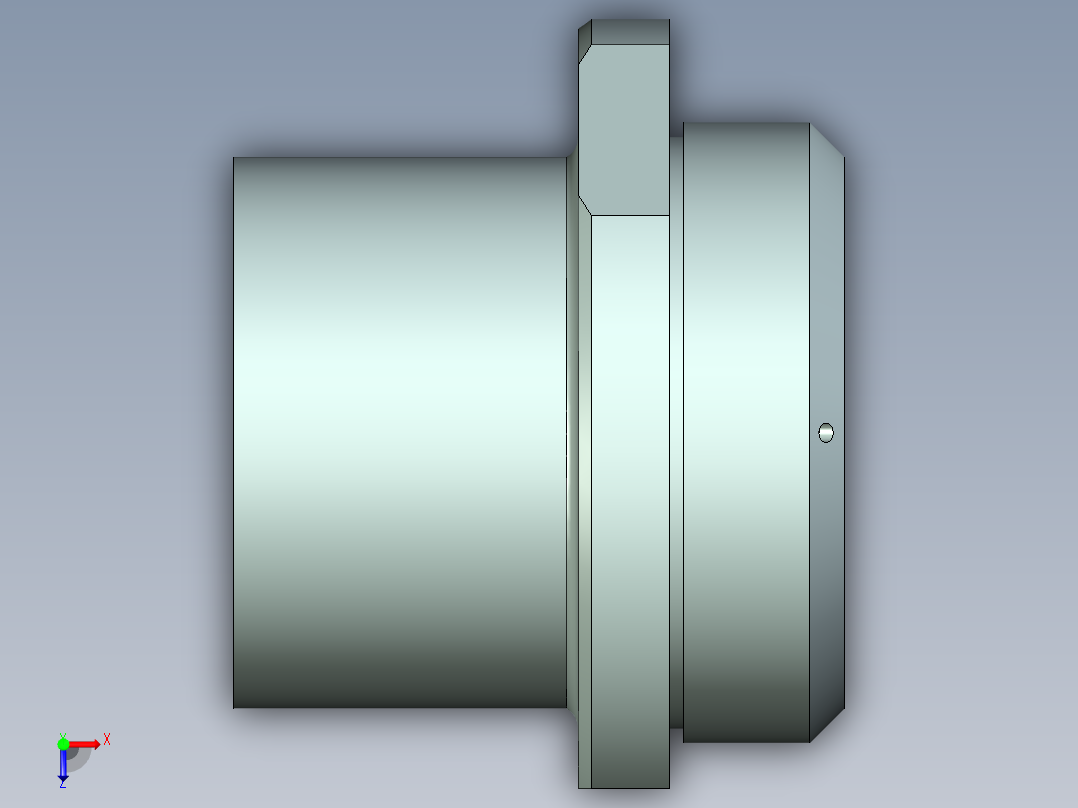 Q280-CA6140车床I轴轴承座机械加工工艺及钻φ5斜孔夹具设计俯视图