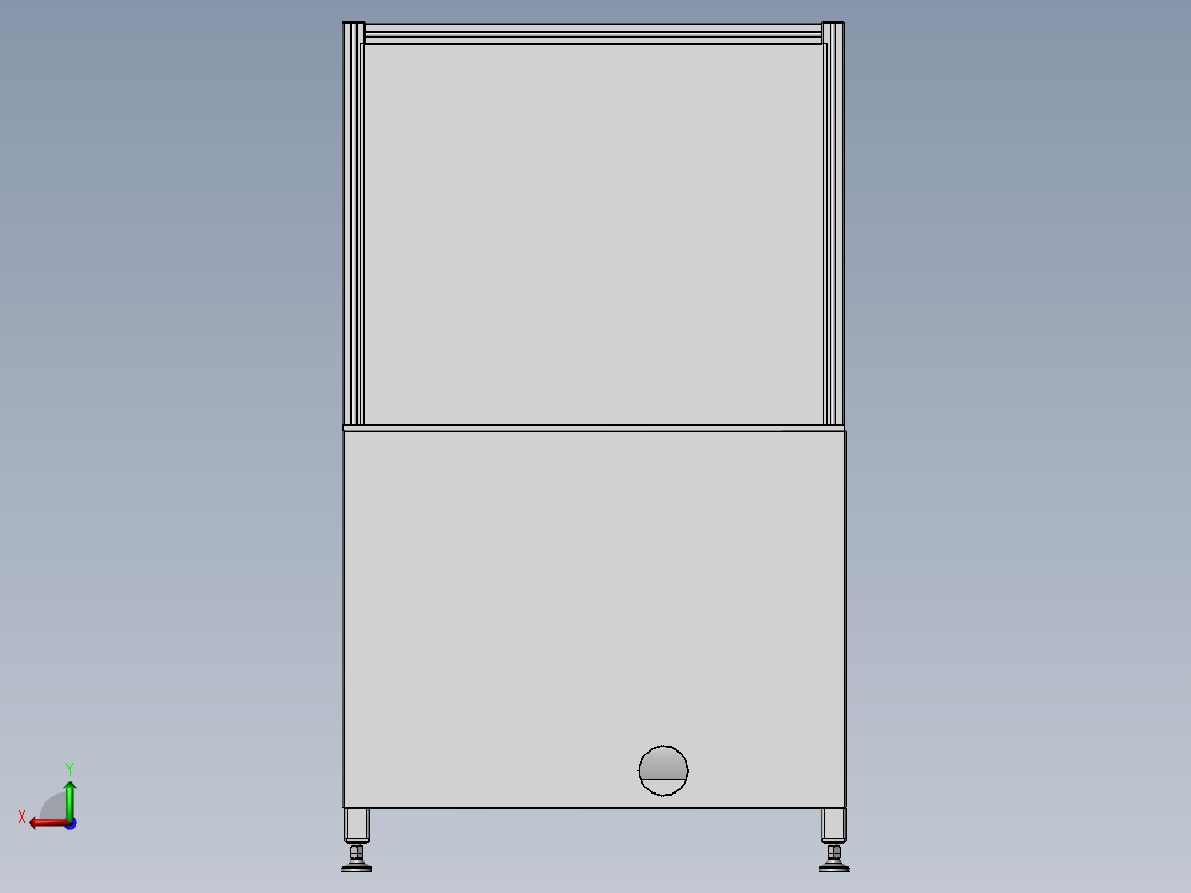 PVC瓶除漆机后视图