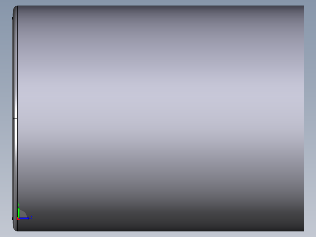 5MILV 毫米英寸双插座联盟，一个插座的溶剂焊接公制管和一个溶剂焊接到帝国（英寸）管左视图