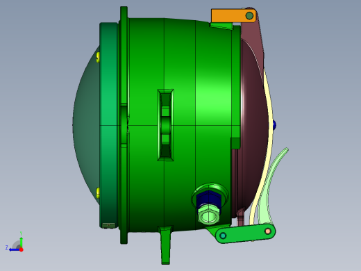 双色信号灯右视缩略图