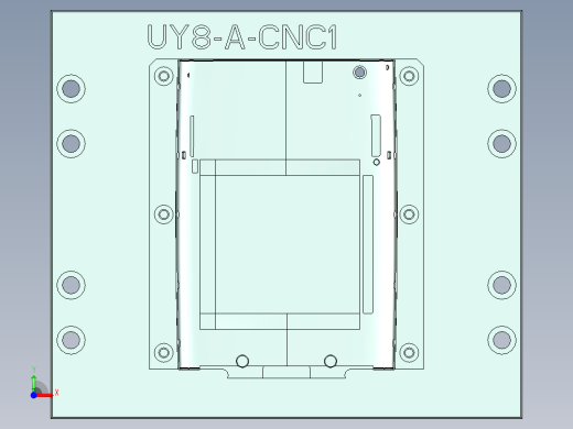uy8--cnc1笔记本CNC工装夹具三维模型-10-29前视缩略图