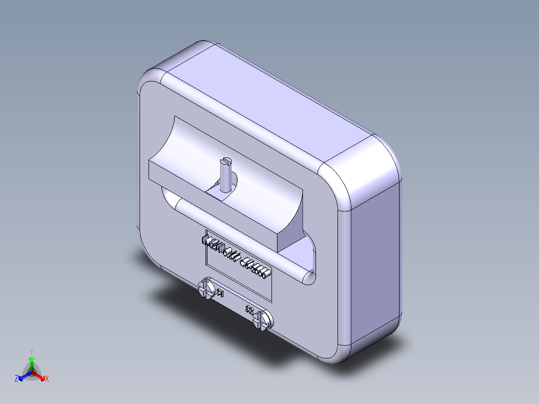 德力西电气 LMZJ1-0.66 C5-2000主视图