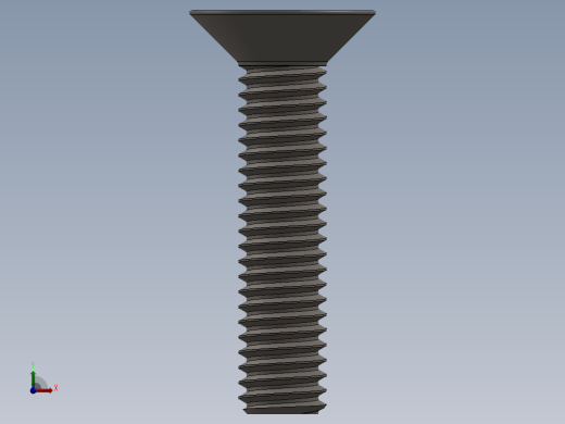 Screw_ISO_10642_M3.5x16_A2.SLDPRT前视缩略图