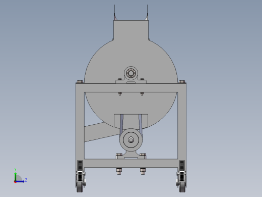 饲料切割机左视缩略图