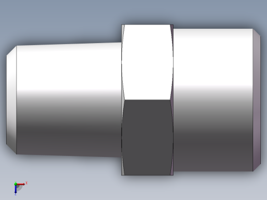 美制锥螺纹、1CN-18-04俯视缩略图