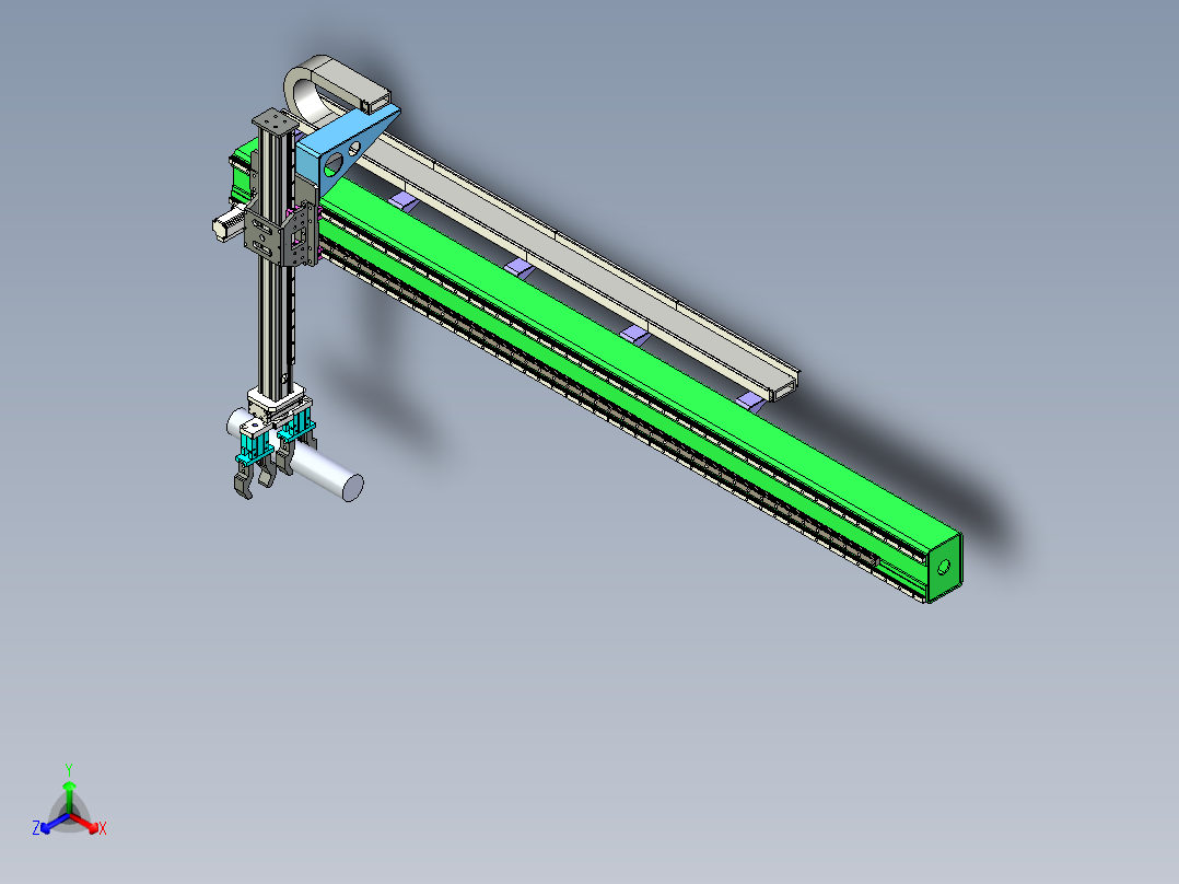 新式桁架2轴上下料机械手