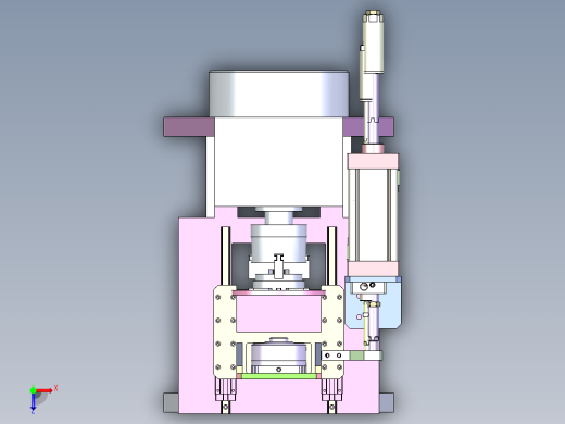 A150 小型轴类零件压装定位机俯视缩略图