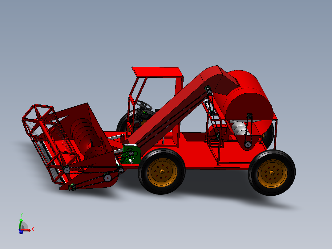 谷物收割机 1726569