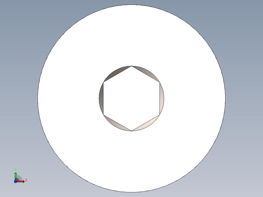 内部管夹前视图