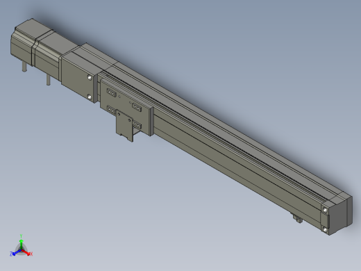 FSTC45-300-1210-CM-O-100W-OS3正等轴测缩略图