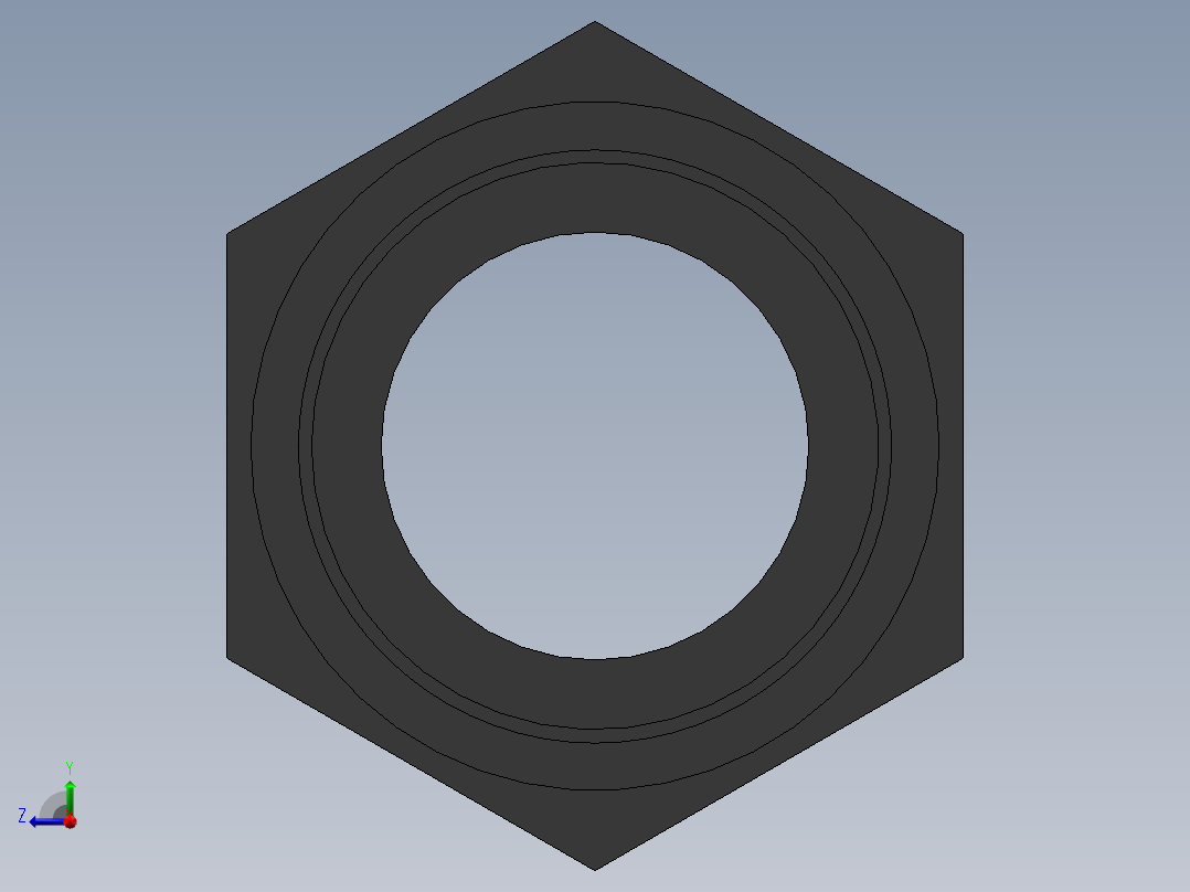 COUPLING_DN32_PN10_U-PVC右视图