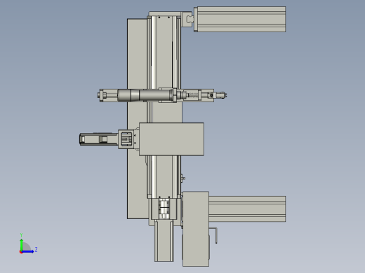 三轴机构组件-20左视缩略图