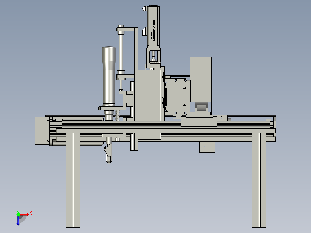 三轴机构组件-20俯视图