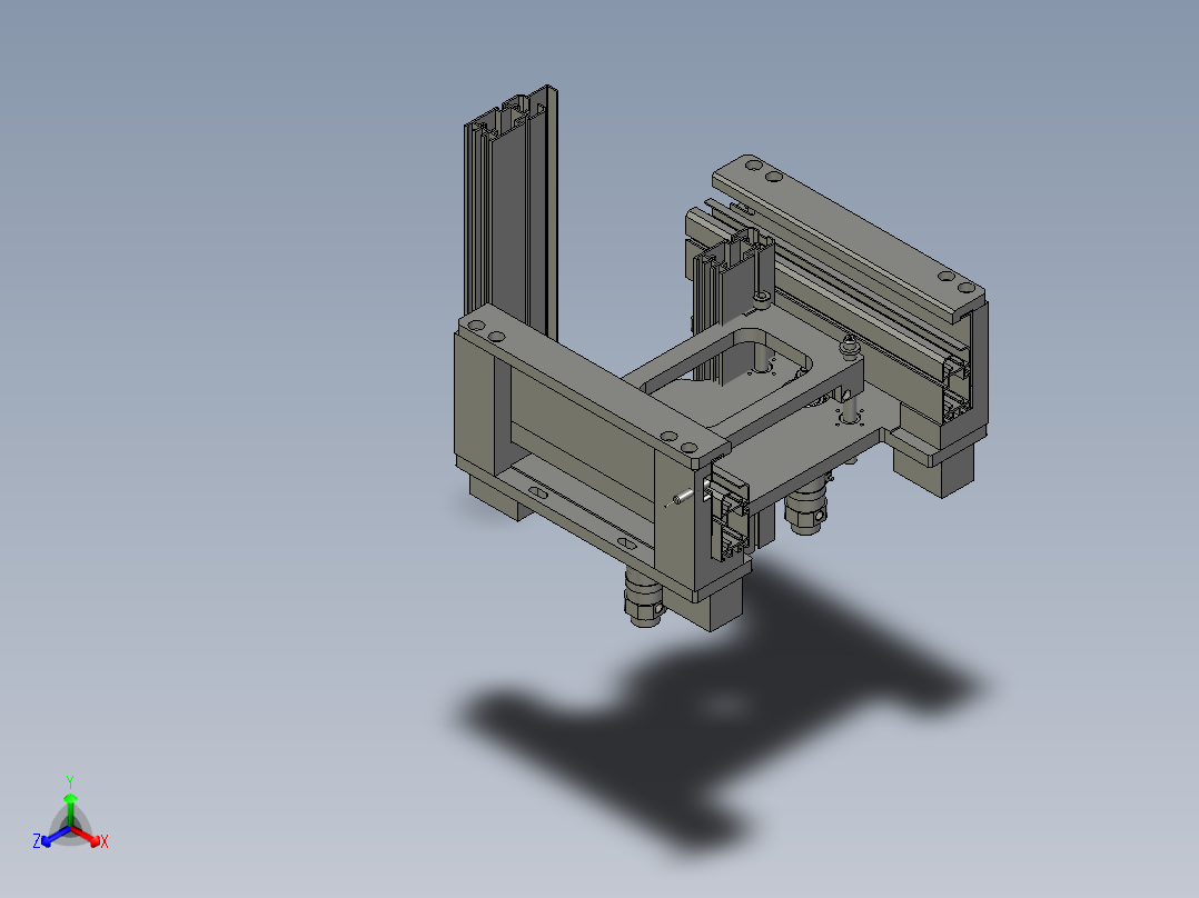 82电机托盘SLDPRT主视图